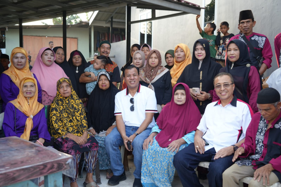 Lihat Kondisi Warga Kuansing Di Rantau H. Suhardiman Kunjungi Kampung  Bugis Tanjung Pinang