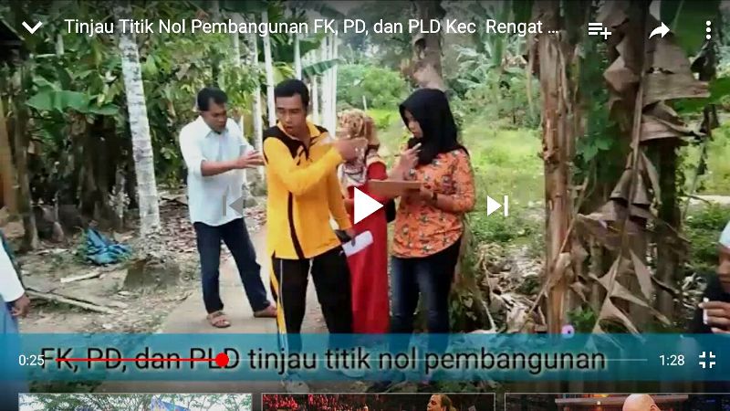 Fasilitator Kecamatan, PD, dan PLD Rengat Blusukan ke Kebun Milik Warga, Ini Videonya