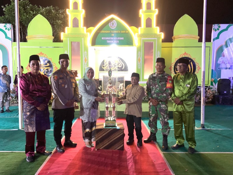 Desa Kota Medan Raih Juara Umum MTQ XV Kecamatan Kelayang