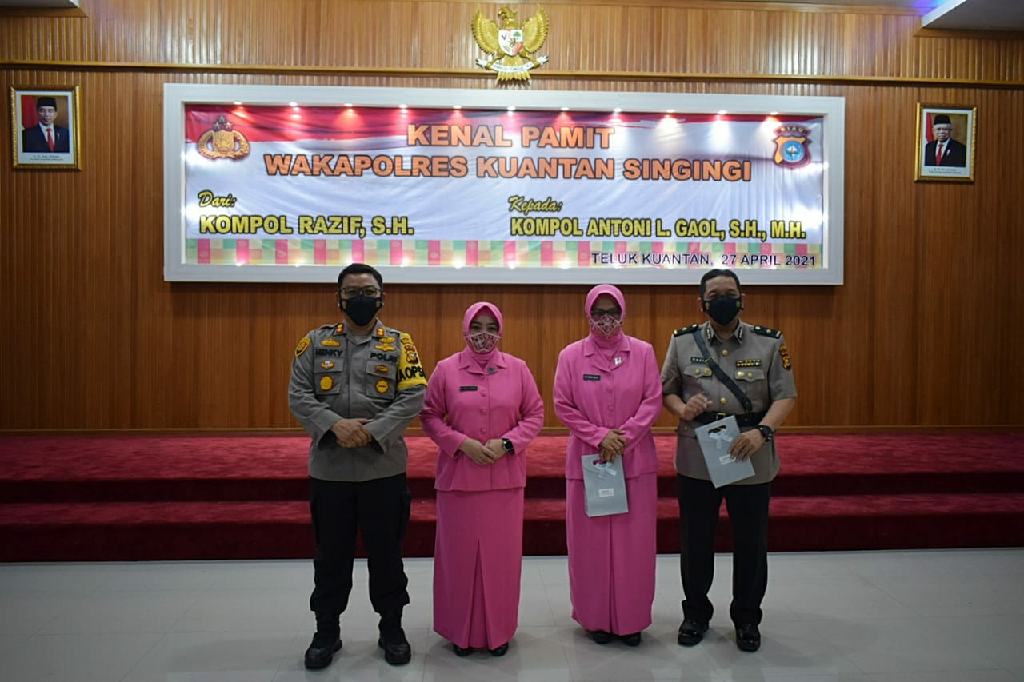 Hari Ini Jabatan Wakapolres Kuansing Diserahterimakan