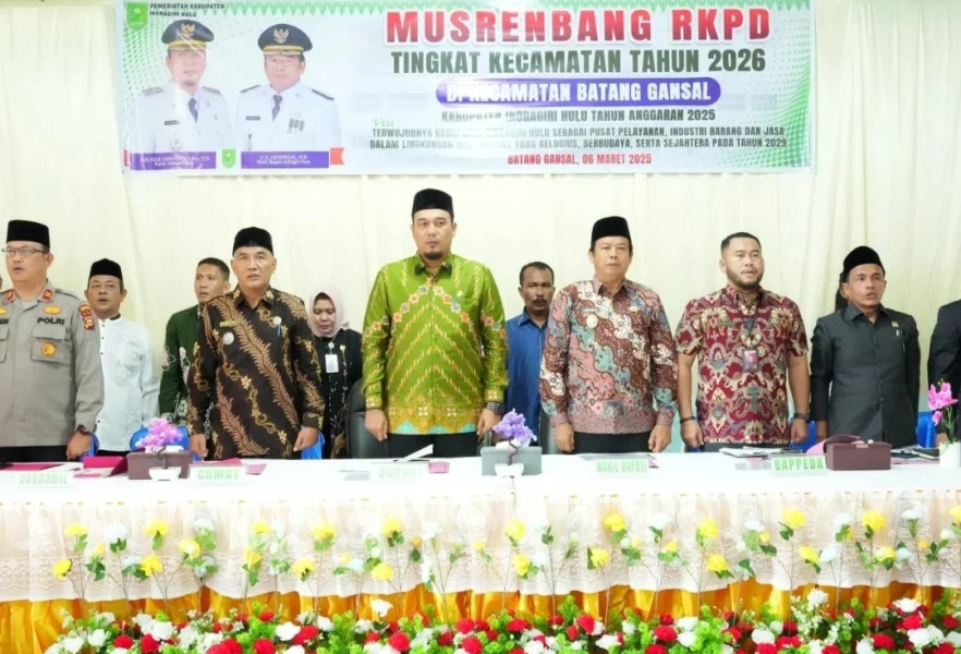 Ada 8 Usulan Skala Super Prioritas, Musrenbang RKPD di Kecamatan Batang Gansal