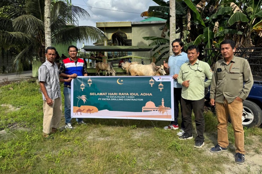 Patra Drilling Contractor Tebar Keberkahan Iduladha 1446 H di Seluruh Wilayah Operasi