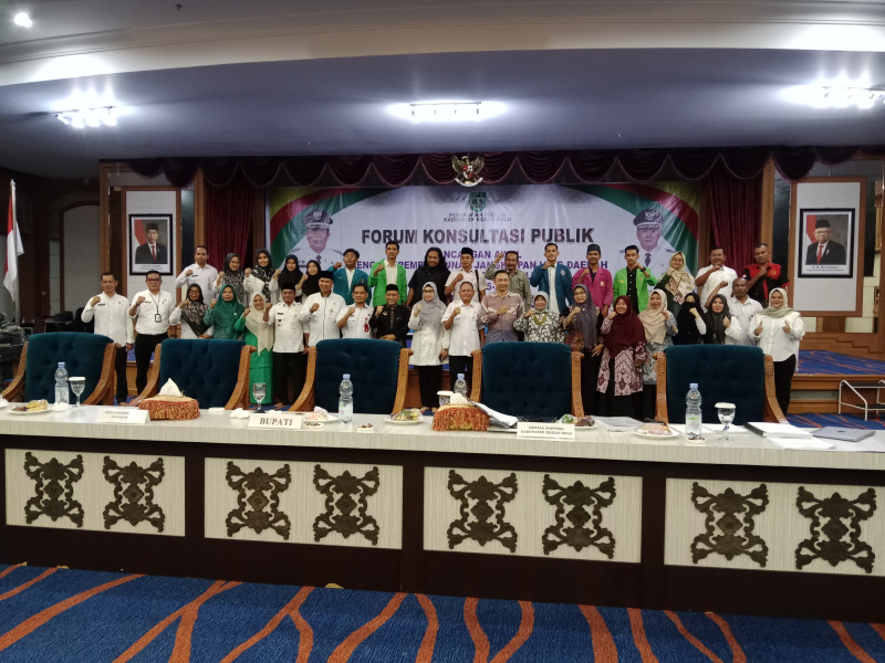 Bapedda Rohul Gelar FKP Susun Rencana Pembangunan  2025-2045