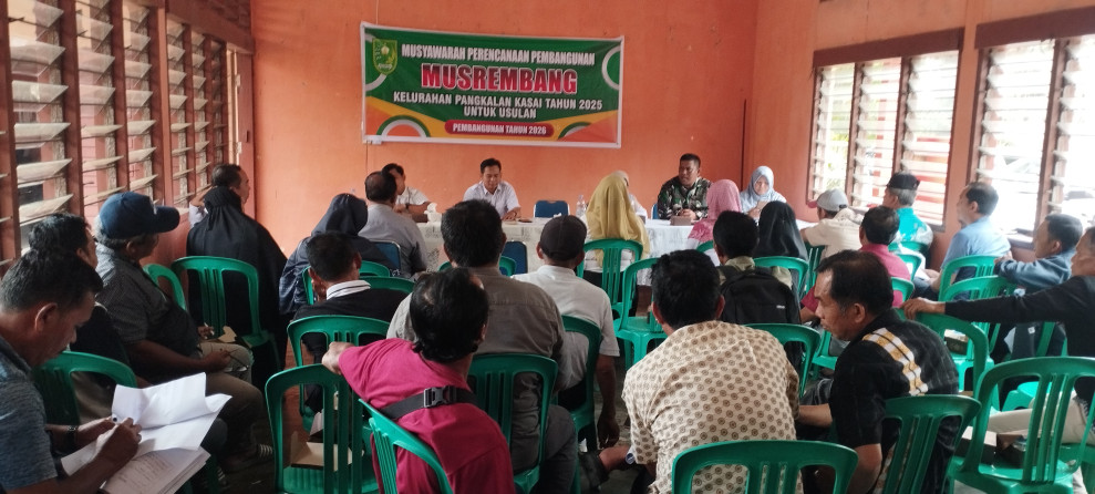Kelurahan Pangkalan Kasai, Gelar Musrembang Tahun Anggaran 2026