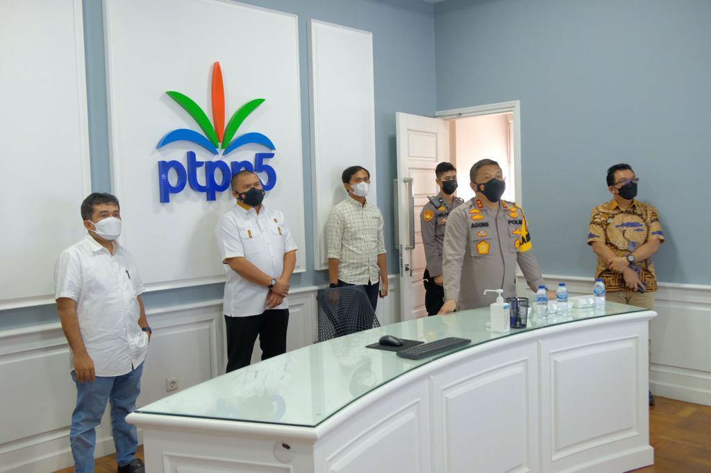Polda Riau Siap Perkuat Pengamanan Perkebunan Sawit PTPN-V