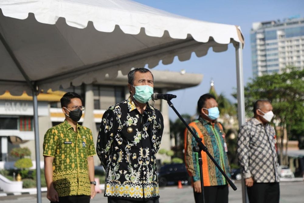 Gubernur Riau Ajak Guru PPPK Terpilih Untuk Tingkatkan Pendidikan di Riau