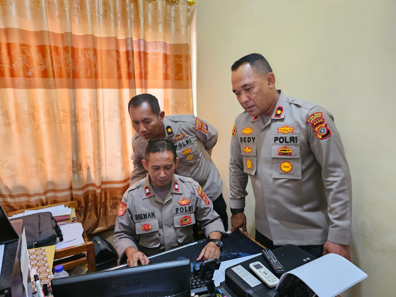 Wakapolres Lhokseumawe Pimpin Supervisi Pengelolaan Anggaran di Polsek Jajaran