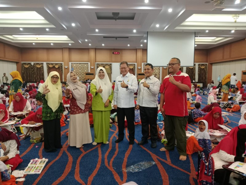 IGTKI Rohul Gelar Lomba Menggambar Dan Mewarnai Semarakkan HUT RI ke-80