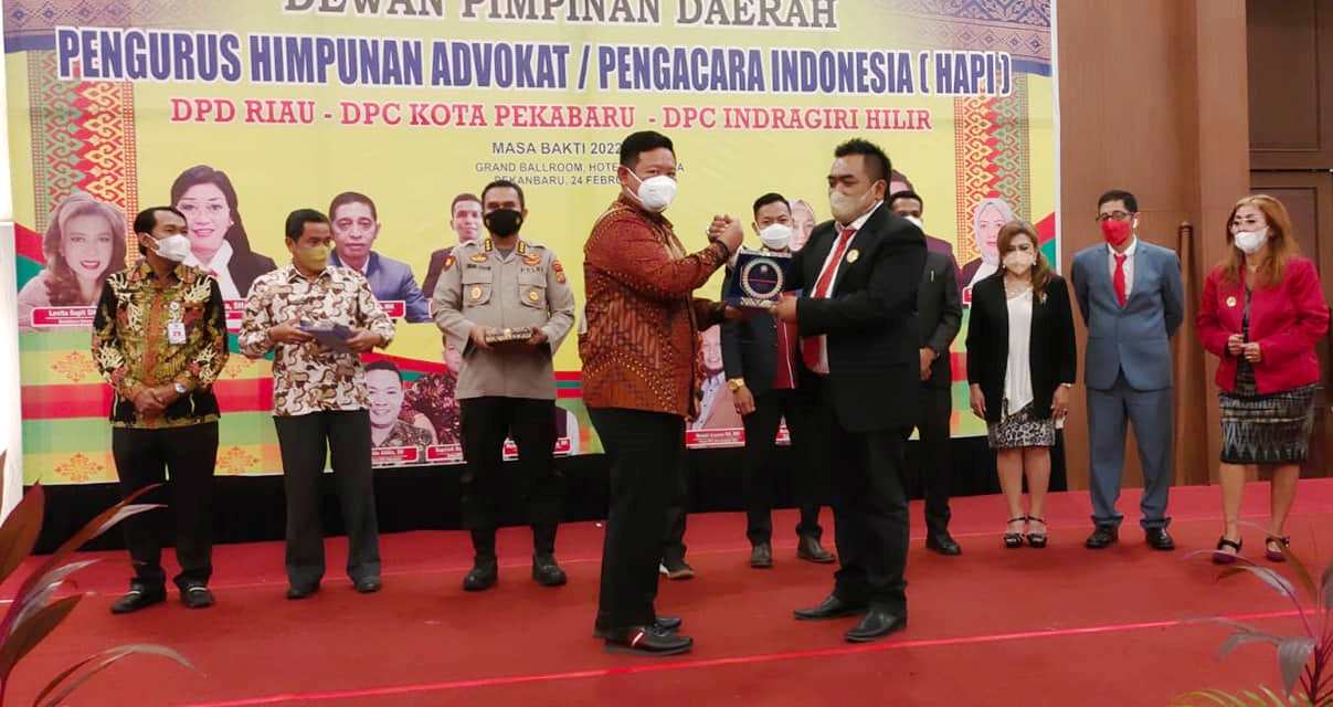 Asep Ruhiyat Dilantik Jadi Ketua DPD HAPI Riau, H. Yopi Arianto dan Bupati Rezita jadi Dewan Pembina