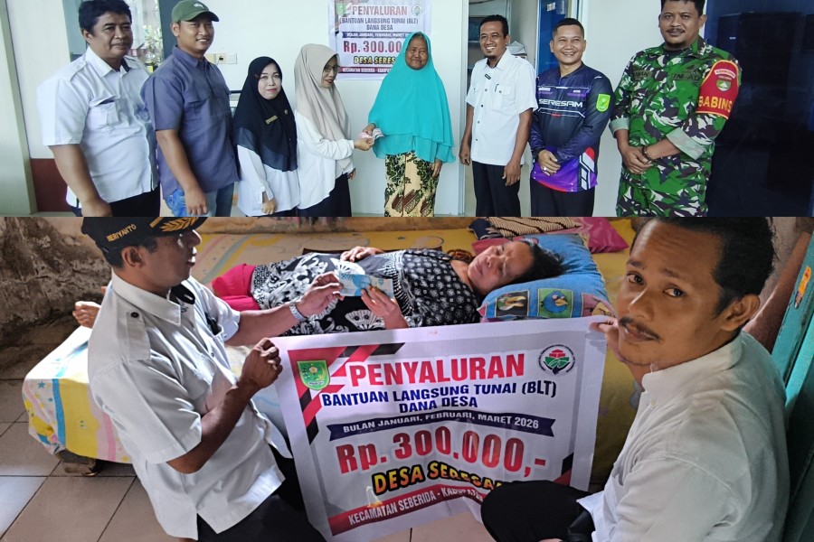 BLT DD Dipangkas, Warga Seresam Tetap Terima Hak, Aparatur Jemput Bola ke Rumah Penerima Sakit