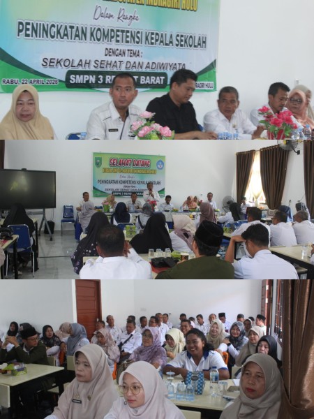 MKKS Inhu Dorong Kompetensi Kepala Sekolah, Fokus pada Sekolah Sehat dan Adiwiyata