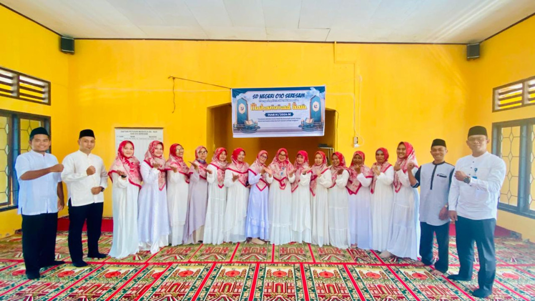 SDN 010 Seresam Peringati Maulid Nabi Muhammad SAW