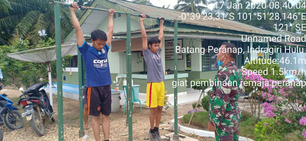 Dorong Minat Olahraga, Serda Juliper Togatorop Berikan Pembinaan Fisik