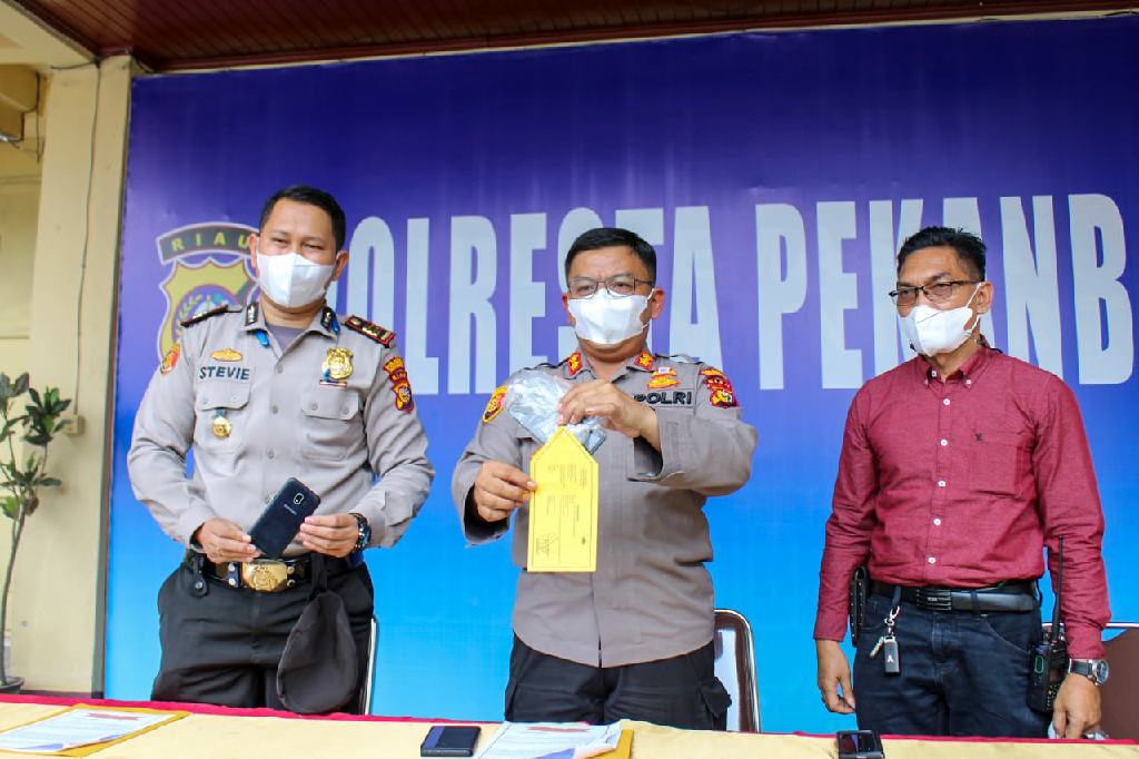 Polresta Pekanbaru Ungkap Tindak Pidana Pornografi dengan Tujuan Koleksi Pribadi 