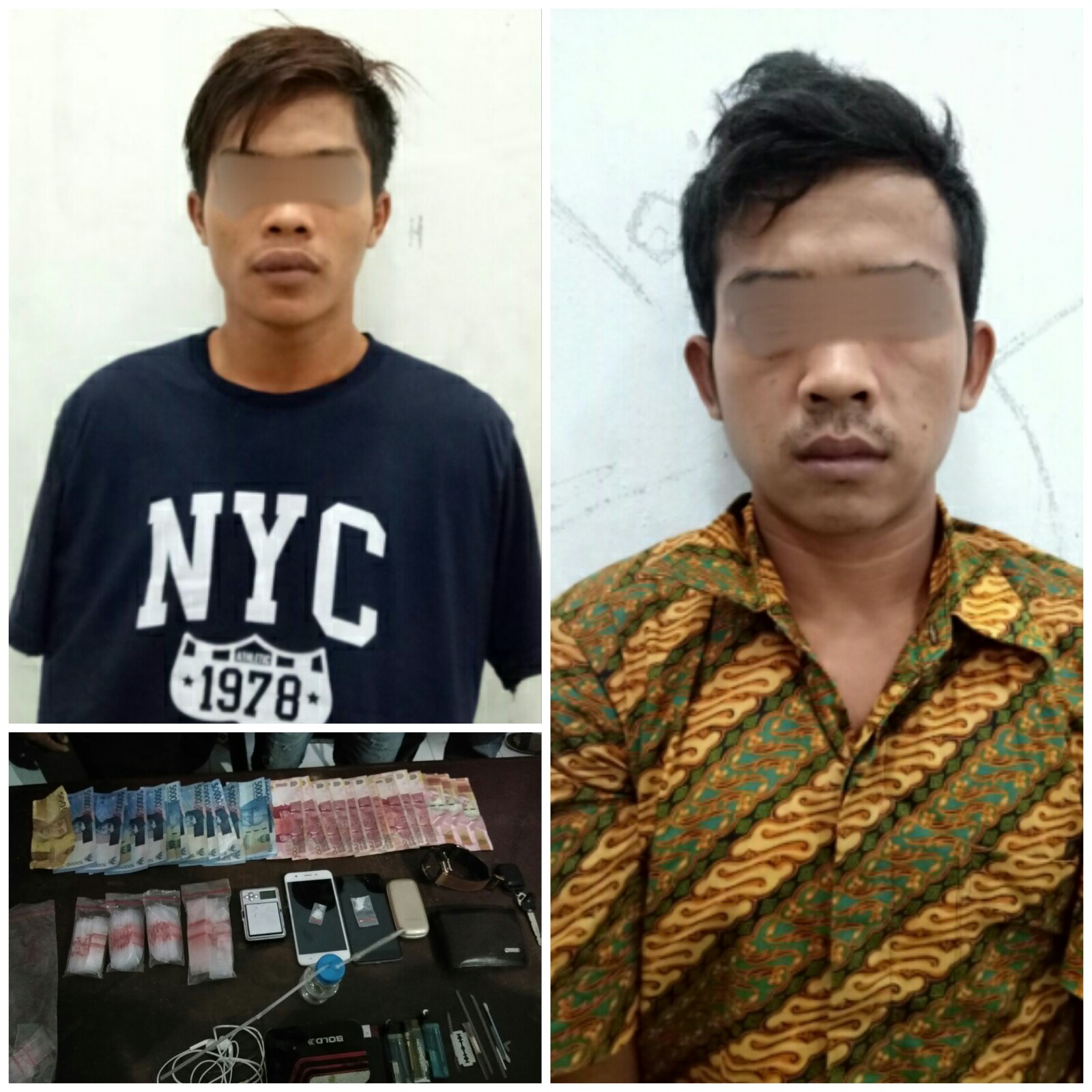 Edarkan Sabu, Dua Pemuda Batang Cenaku Diciduk Polisi