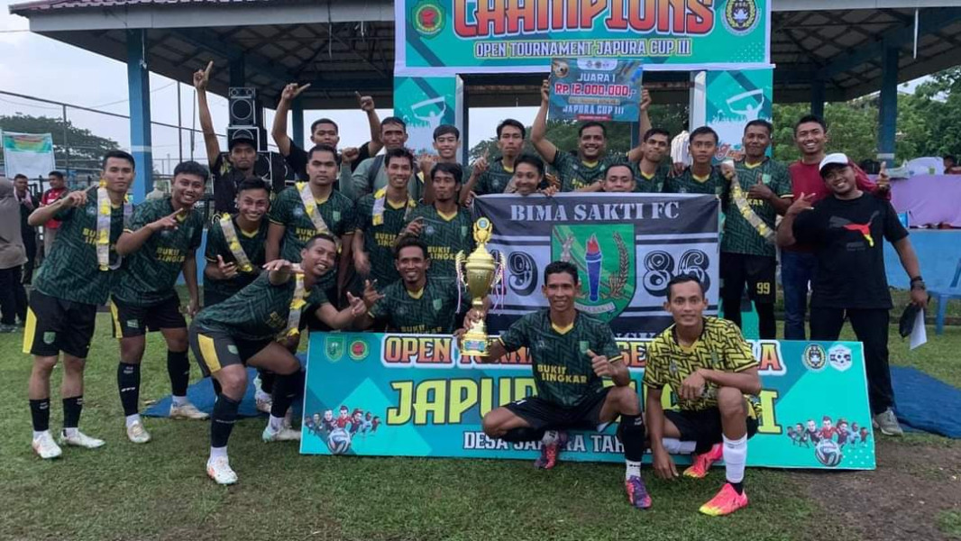 Tim Bima Sakti Bukit Lingkar Raih Juara Japura Cup III 2024