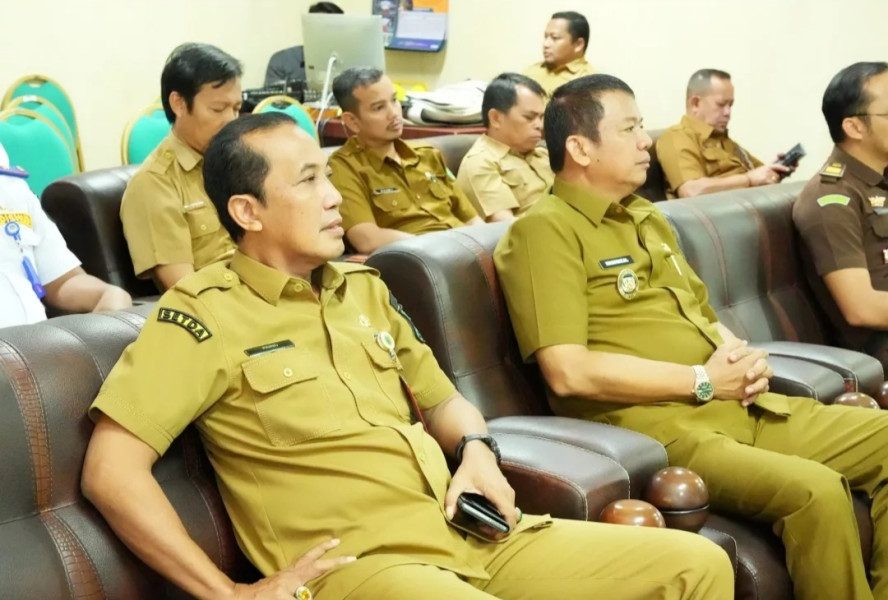 Melalui Zoom Meeting, Wabup Hendrizal Ikuti Rakor Pengendalian Inflasi Tahun 2025