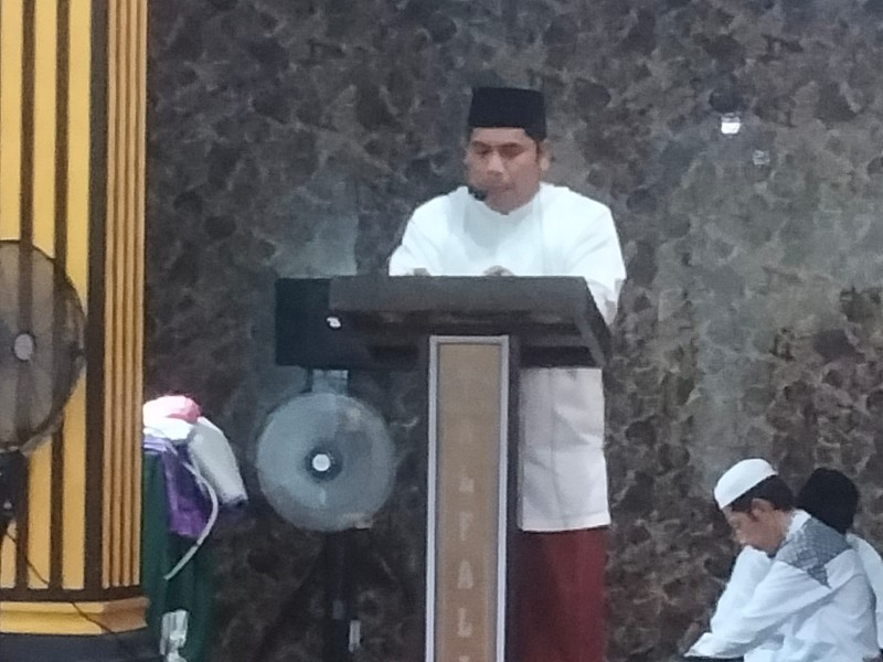 Pengurus Masjid Besar Al Falah Sungai Guntung Gelar Peringatan Nuzulul Qur'an 1446 H