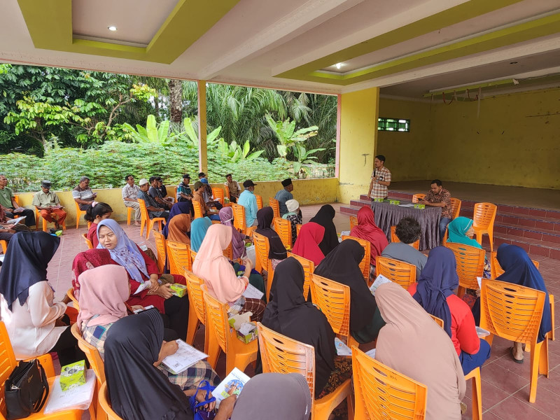 BPJS Ketenagakerjaan Cabang Rengat Sosialisasi ke Desa-desa