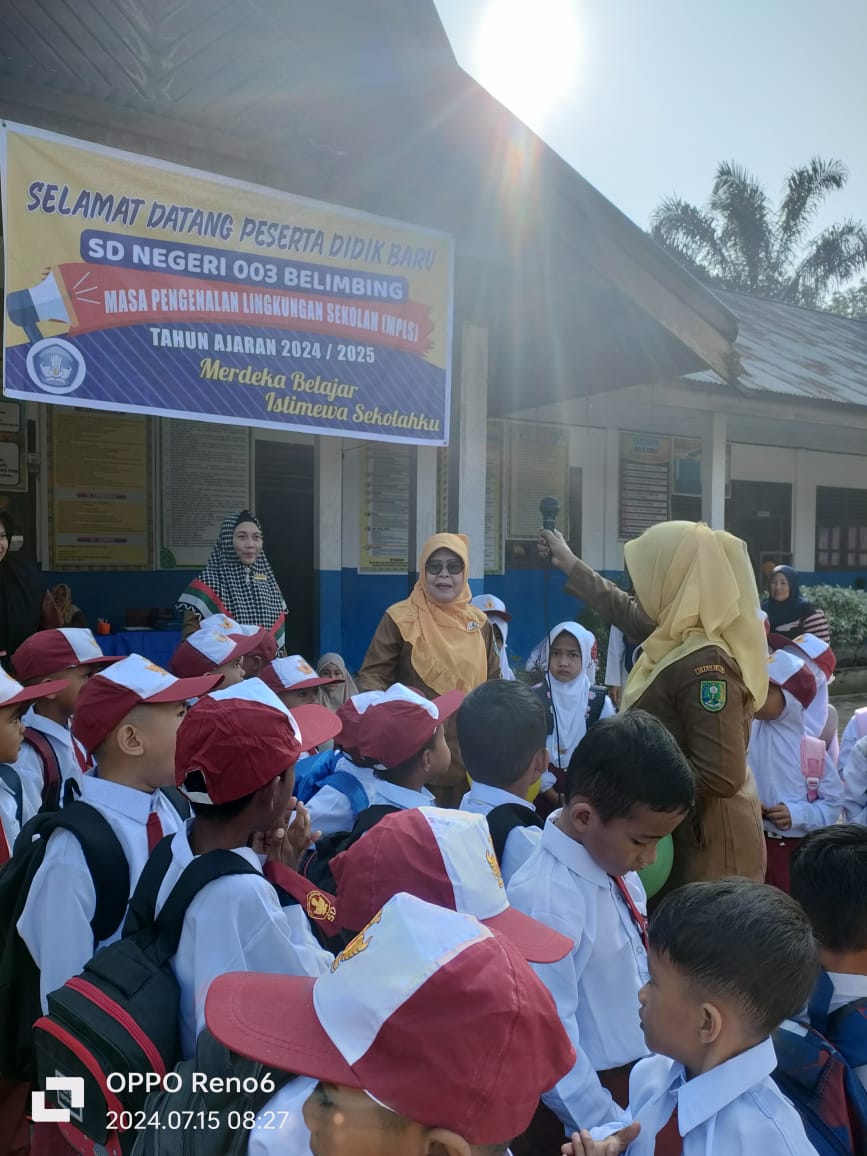 31 Peserta Didik Baru Ikuti MPLS di SDN 003 Belimbing