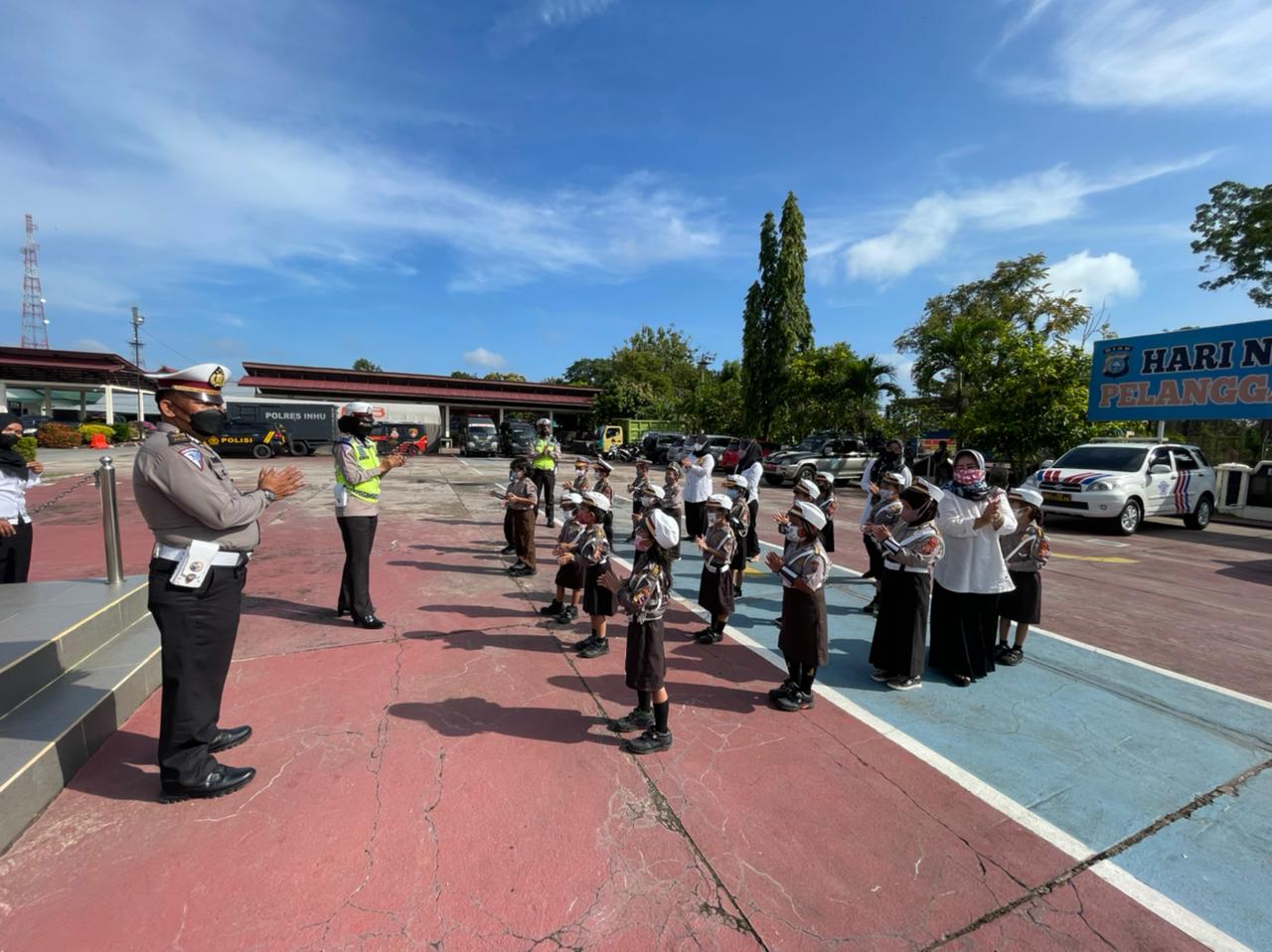 Ops Keselamatan LK 2022, Satlantas Beri Edukasi Tertib Lantas Untuk Anak Usia Dini