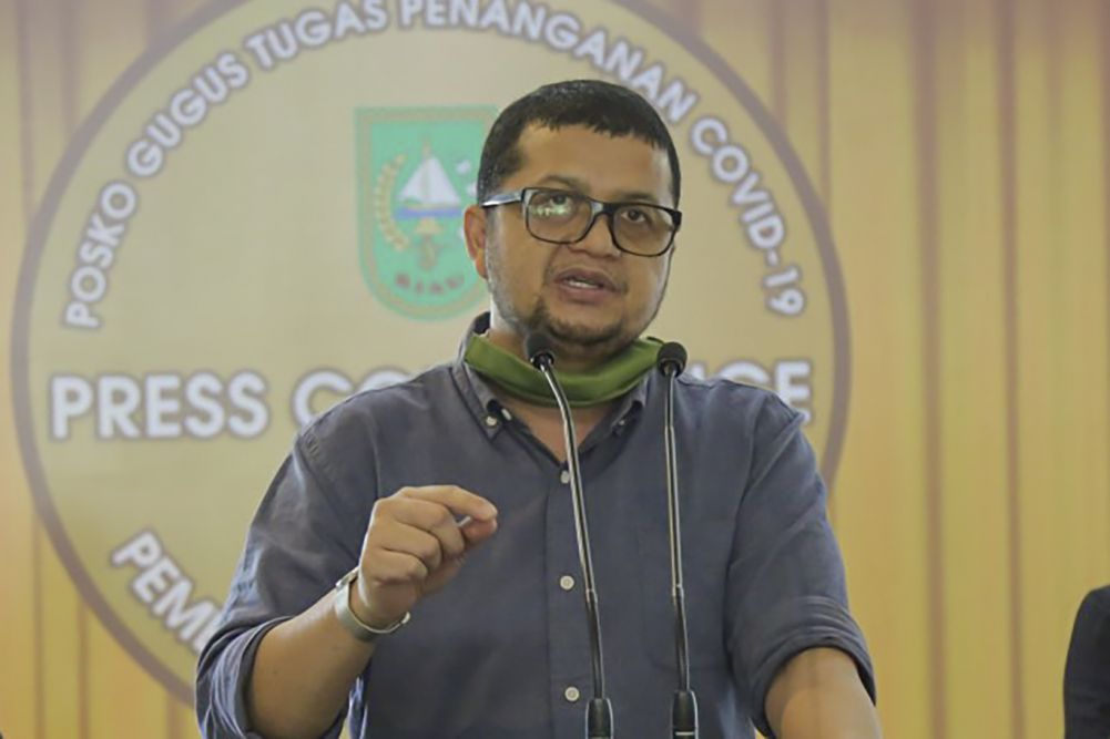 Tidak Ada Penambahan Klaster Penularan Covid 19 di Riau