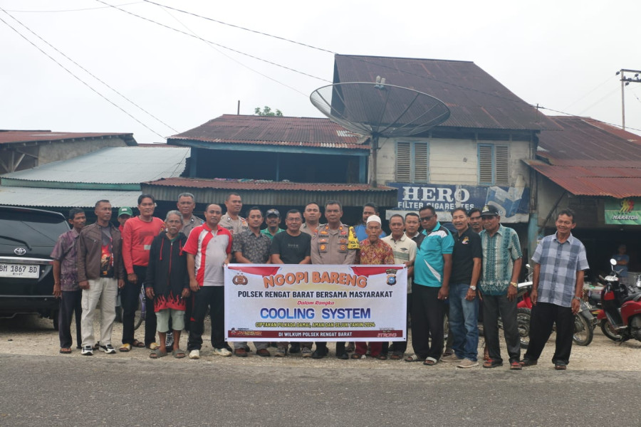 Kapolsek Rengat Barat: Waspadai Isu Negatif yang Mengancam Persatuan