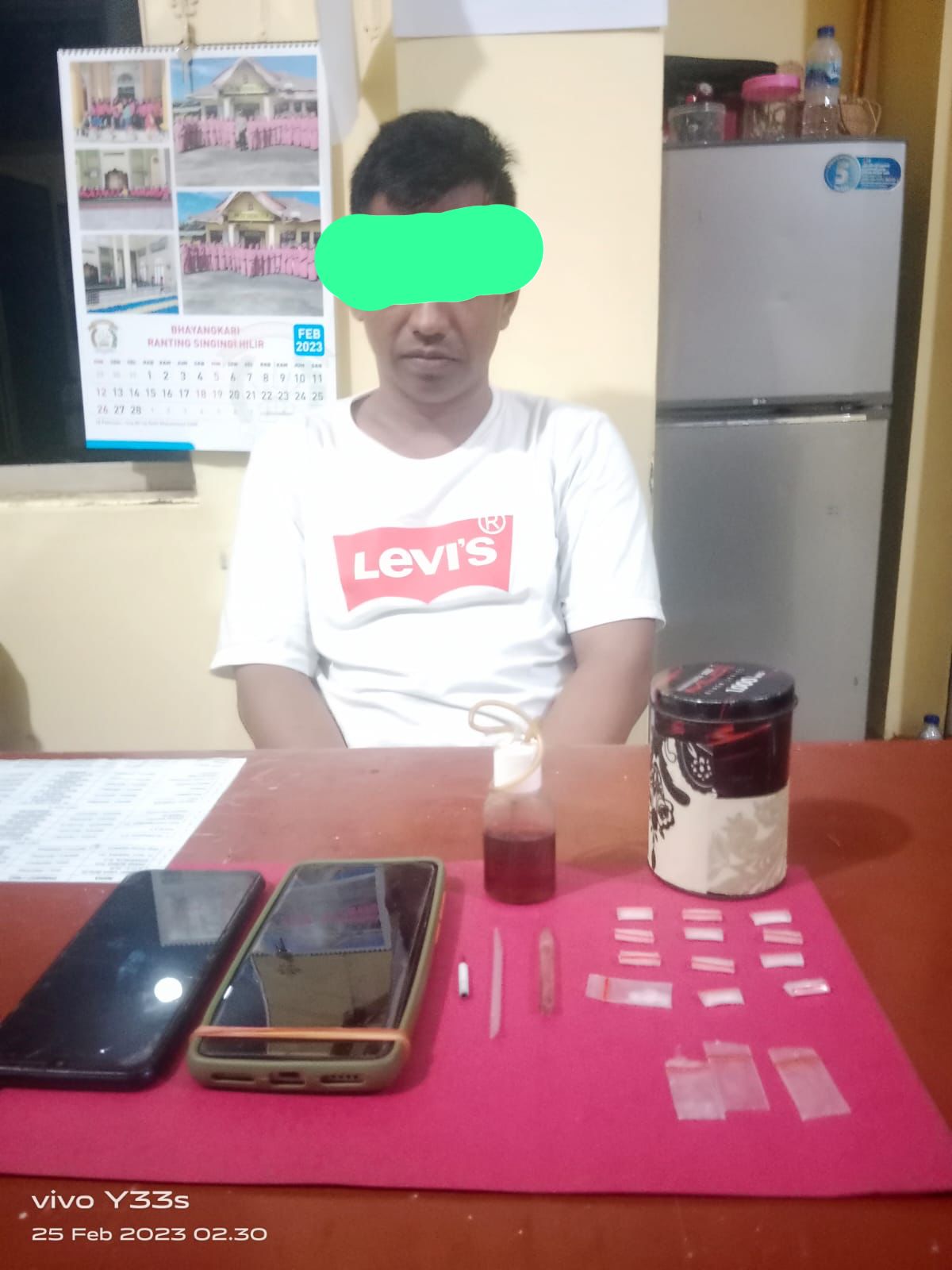 Lagi Pemakai dan Pengedar Sabu di Desa Muaro Sentajo Diringkus Sat Resnarkoba Polres Kuansing