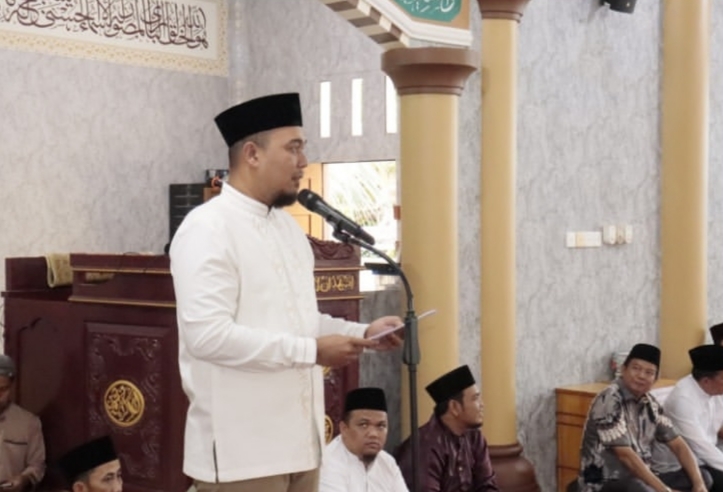 Safari Ramadhan di Batang Gansal, Bupati Ade Tegaskan Komitmen Tuntaskan Janji untuk Masyarakat