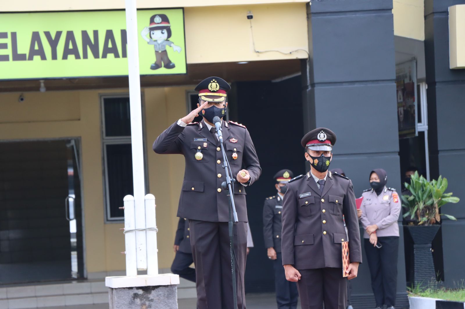 Pimpin Upacara Amalkan Kesaktian Pancasila, Kapolres  Lestarikan Dan Amalkan Nilai Nilai Pancasila