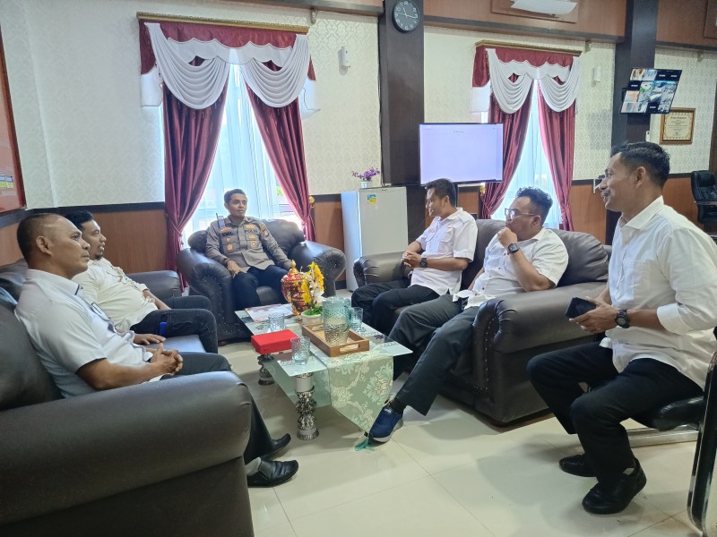 Pererat Hubungan, Pengkab Esports Rokan Hulu Silaturahmi Ke Polres Bahas Pembinaan Pemuda