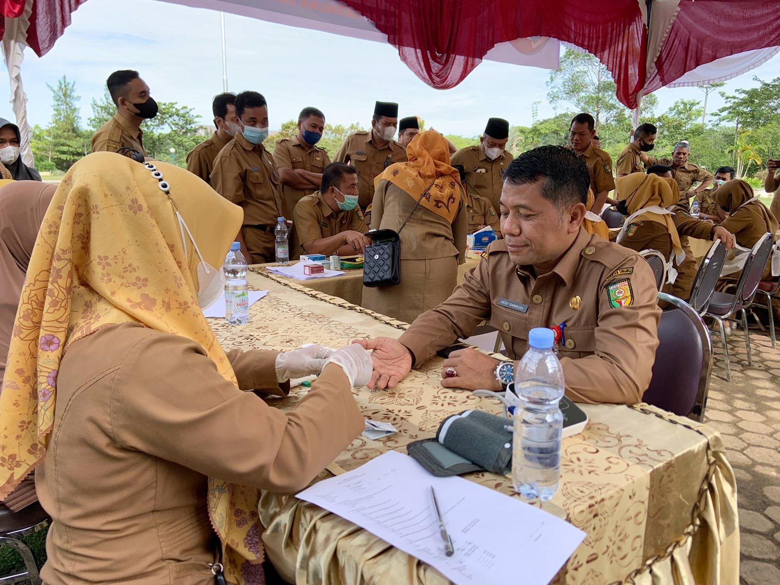 Cek Kesehatan Secara Berkala, Dinas Kesehatan Kuansing  Lakukan Deteksi Dini  Penyakit Tidak Menular