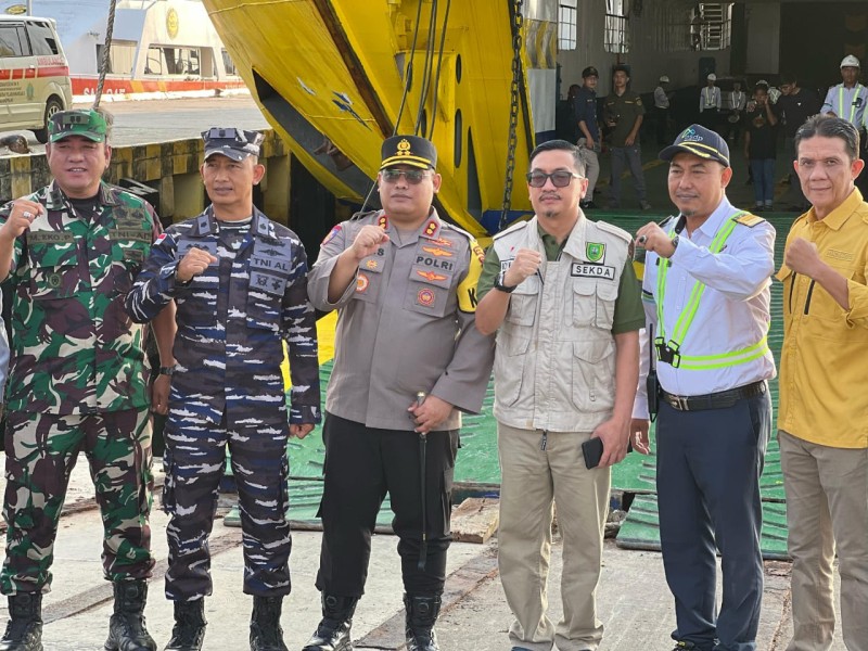 Forkopimda Natuna Pastikan Arus Mudik Lebaran 2025 Aman dan Lancar