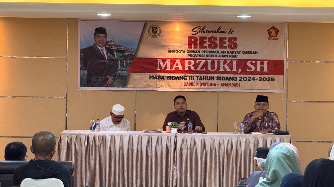 Marzuki Jadi Jembatan Aspirasi Perantau Natuna