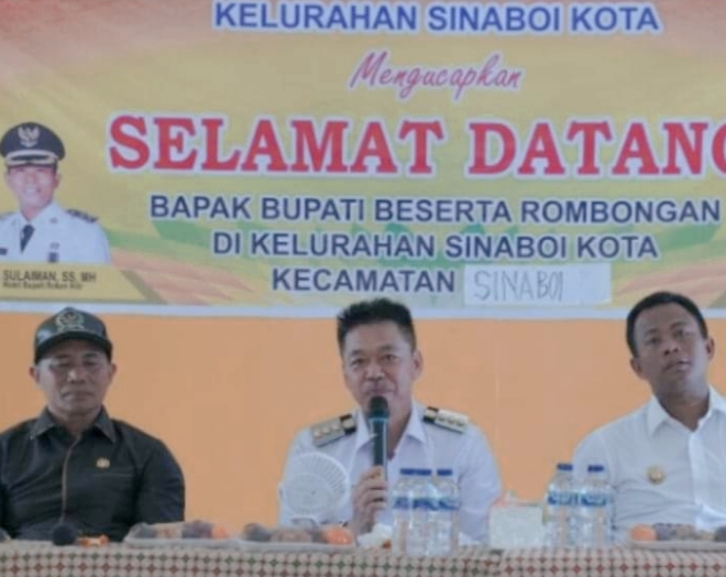 Kantor Lurah Sinaboi Kota Diresmikan, Bupati Minta Anggarkan Pengadaan Mobiler Kantor
