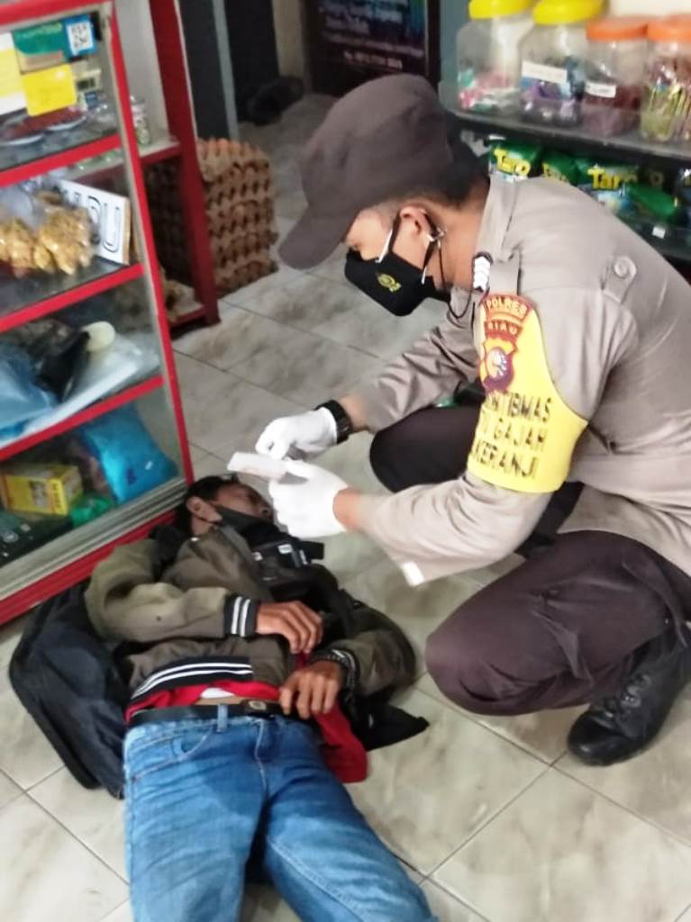 Seorang Sales Meninggal Mendadak di Warung Finiza Desa Batu Gajah, Inhu