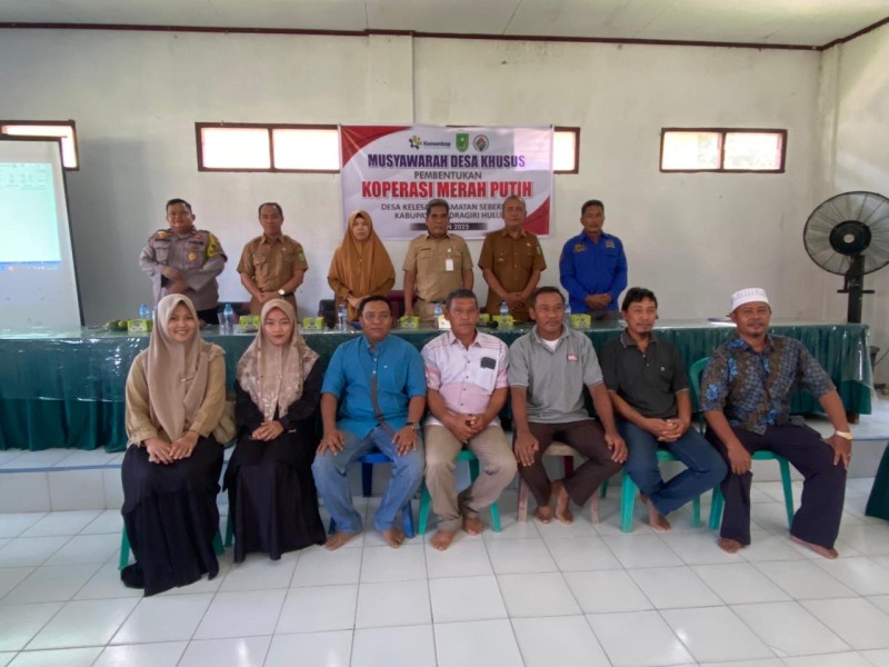 Sinergi Desa dan Pemerintah: Musdesus Kelesa Bahas Masa Depan Koperasi Merah Putih