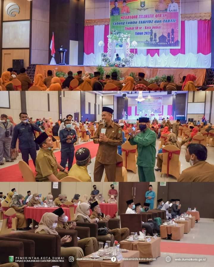 H. Paisal Buka Secara Resmi MTQ Cabang Tahfidz dan Tartil Tingkat SD se-Kota Dumai