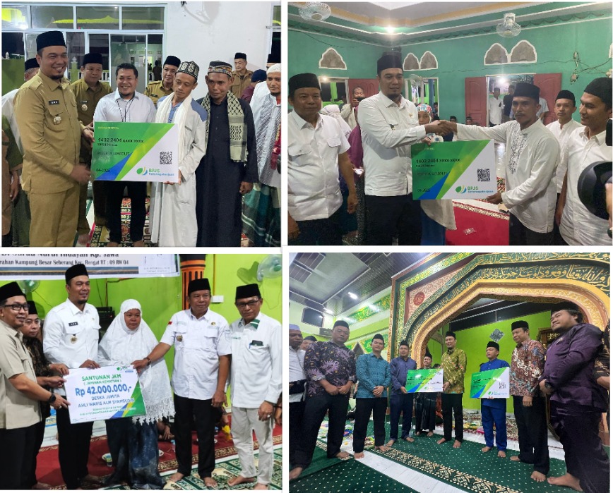 Sinergitas BPJS Ketenagakerjaan Rengat dengan Pemerintah Kabupaten Indragiri Hulu dalam Safari Ramadhan