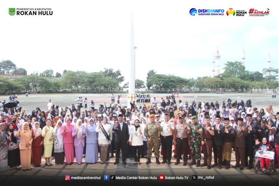 Semarak Hardiknas 2026, Rohul Perkuat Pendidikan dan Literasi Daerah