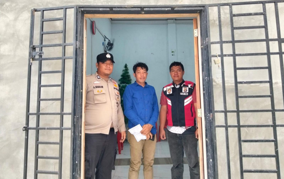 Pasca Pilkada: Polsek Kateman Gandeng Jemaat HKBP Wujudkan Stabilitas Keamanan di Riau