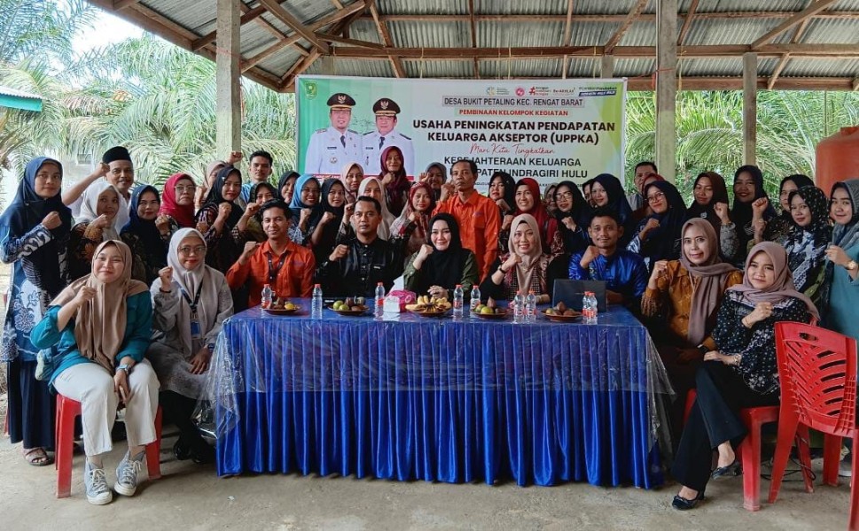 Dukung UMKM Desa, UPPKA Bukit Petaling Dapat Pembinaan dan Bantuan Peralatan