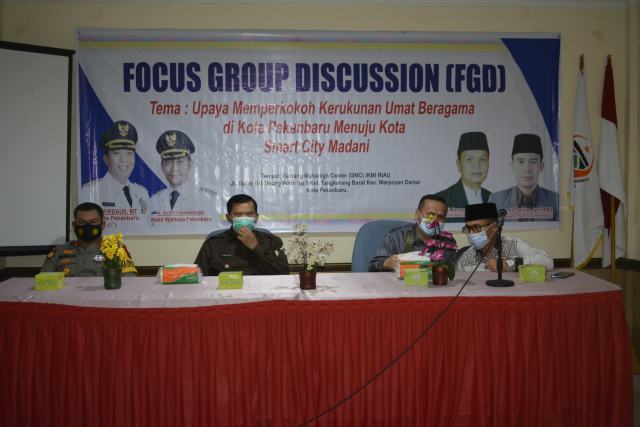 Jadi Narsum di FGD, Kapolresta Ajak Seluruh Elemen Masyarakat Jaga Kerukunan Antar Umat Beragama