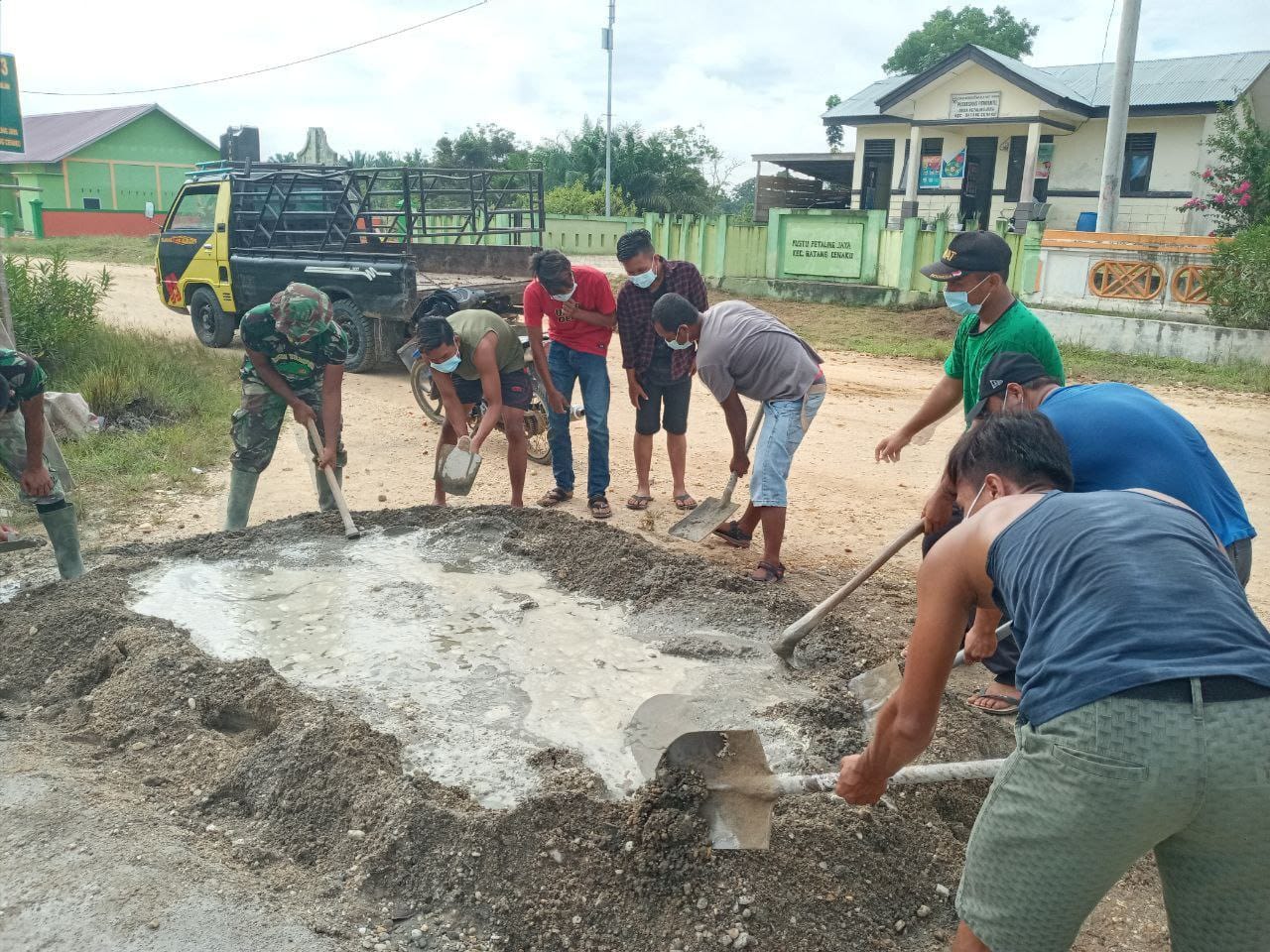 Tingkatkan Pembangunan Merata, TMMD Targetkan Semenisasi 144 Meter