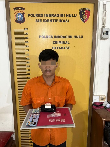 Modus Baru Edarkan Narkoba di Dekat Rumah Sakit, Polres Inhu Bertindak Cepat