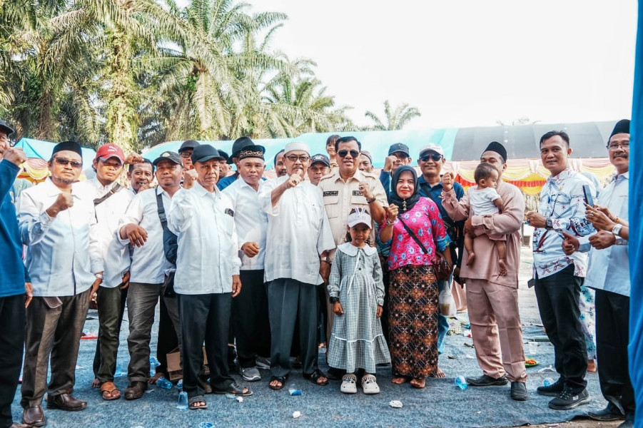 Suhardiman Optimis Datangkan Gibran Peresmian Pamigo, Tokoh Masyarakat Singingi Hilir Puji Kepemimpinan Suhardiman