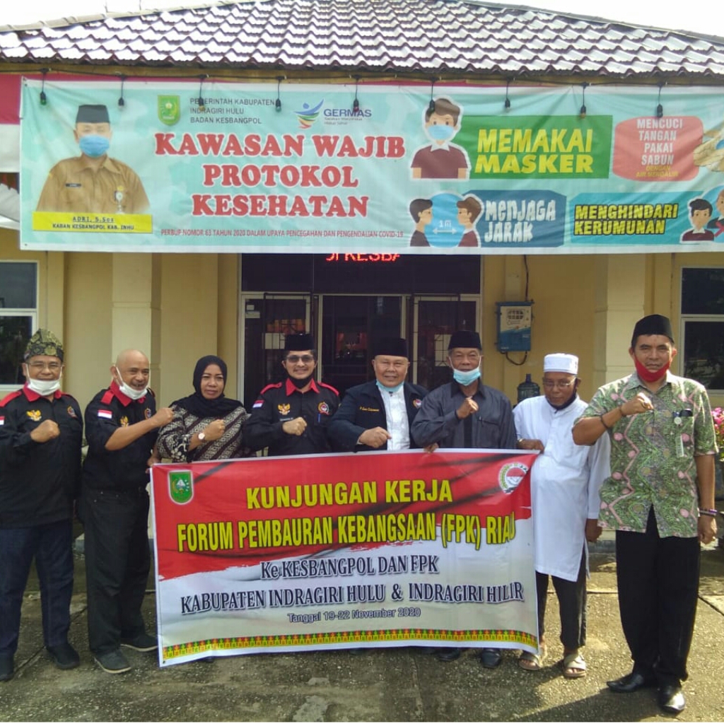 FPK Provinsi Riau Lakukan Kunker di Inhu Sekaligus Bersilaturahmi dengan Pengurus FPK Inhu