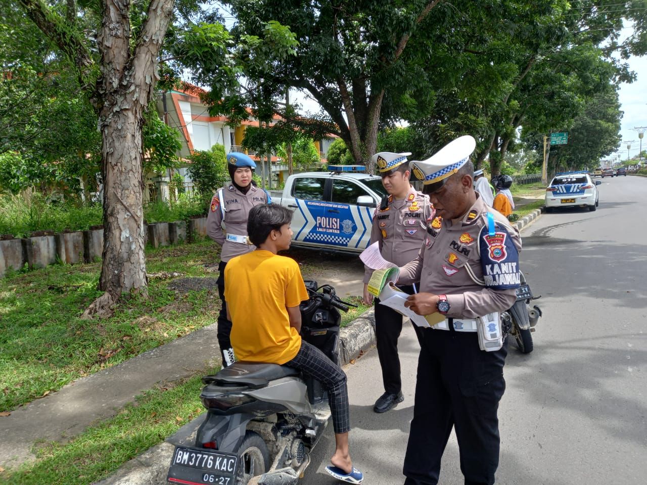 Operasi Keselamatan Lancang Kuning 2023, Polres Kuansing Ajak Masyarakat Tertib Berlalu Lintas
