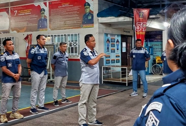 Di Hari Libur, Lapas Bagansiapiapi Tetap Laksanakan Razia Insidentil