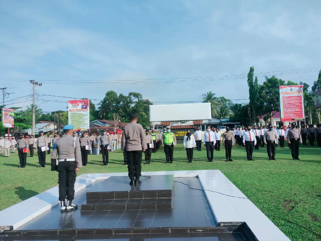 Polres Kampar Siagakan 2/3 Personel Jika Situasi Unras di DPRD Provinsi Tidak Kondusif